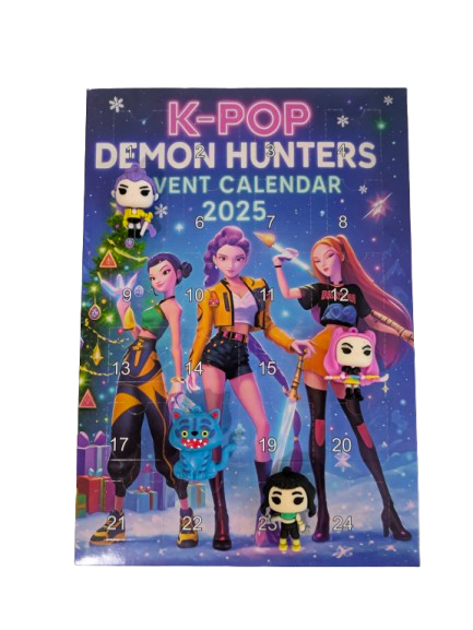 K-POP Demon Hunters Advent Calendar 2025 - 24 Day Holiday Countdown
