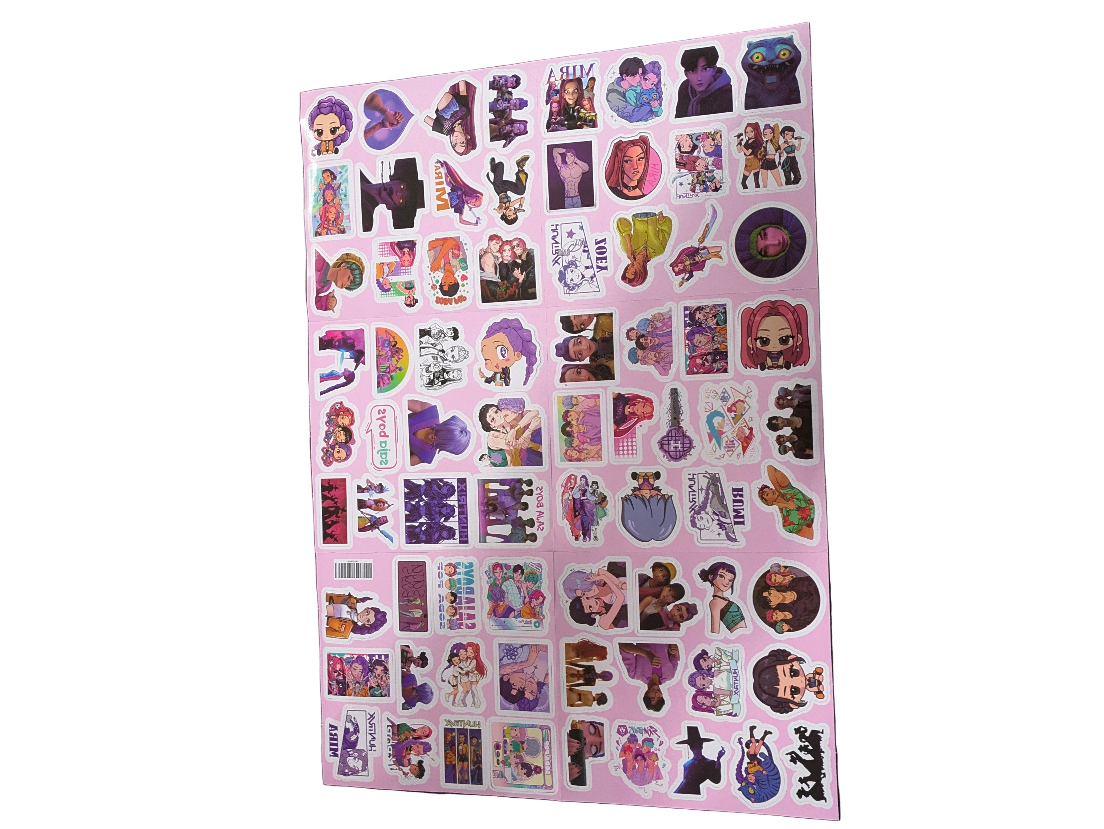 K-POP Demon Hunters Sticker Pack - 75pc Mega Set