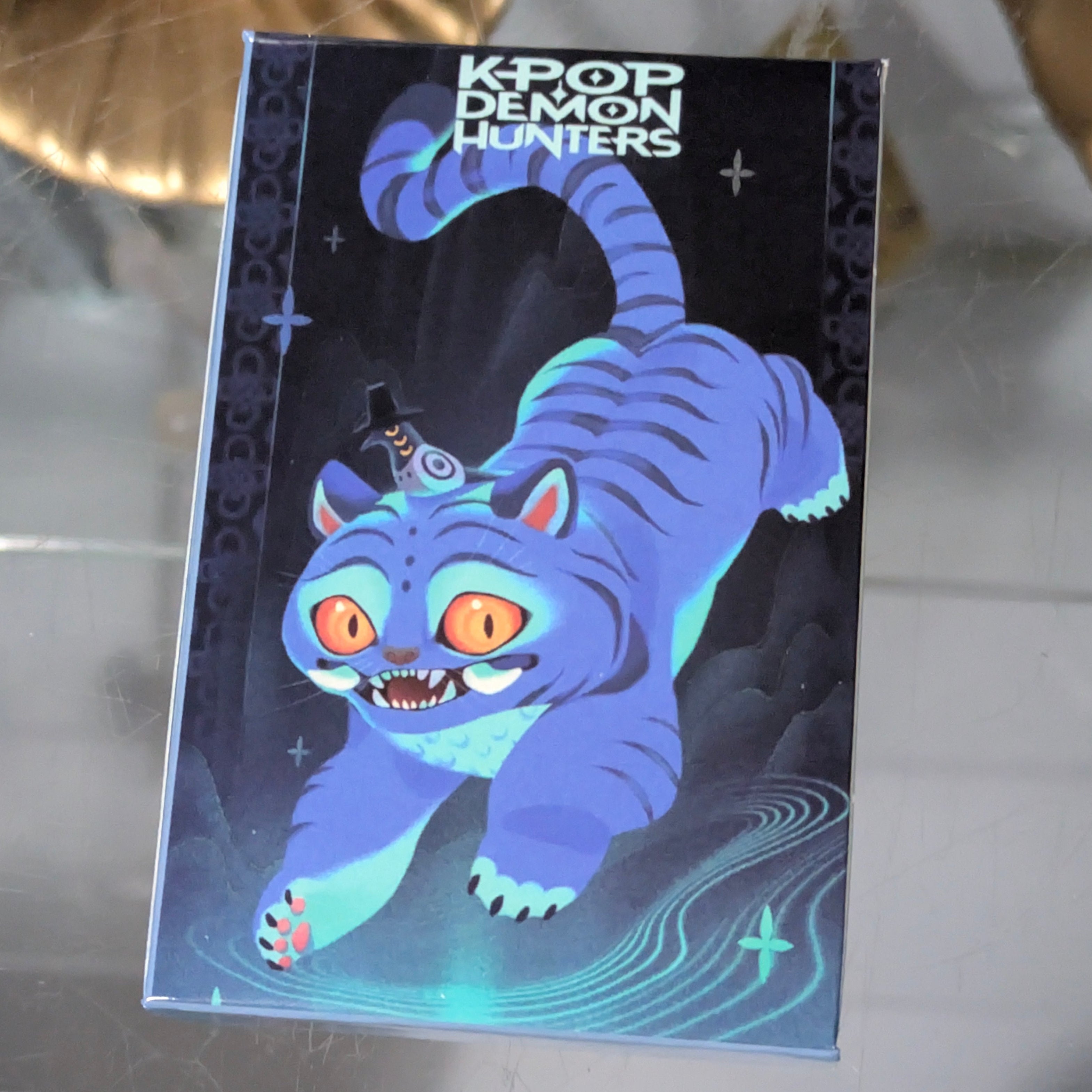K-POP Demon Hunters Collectible Card Set - Derpy Tiger Edition Deck