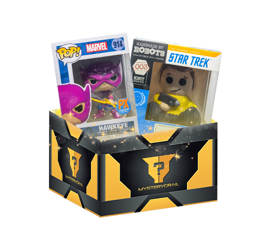 Pop + Handmade By Robots Mystery Grail Box - Funko & Vinyl Figure Bundle