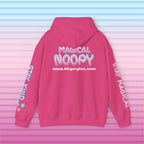 Magical Noopy "Pinky" Hoodie - KityCrylics Unisex Heavy Blend