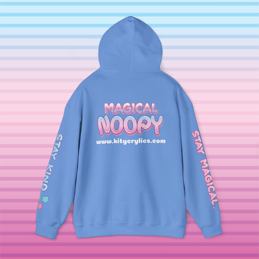 Magical Noopy "Pinky" Hoodie - KityCrylics Unisex Heavy Blend