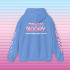 Magical Noopy "Pinky" Hoodie - KityCrylics Unisex Heavy Blend