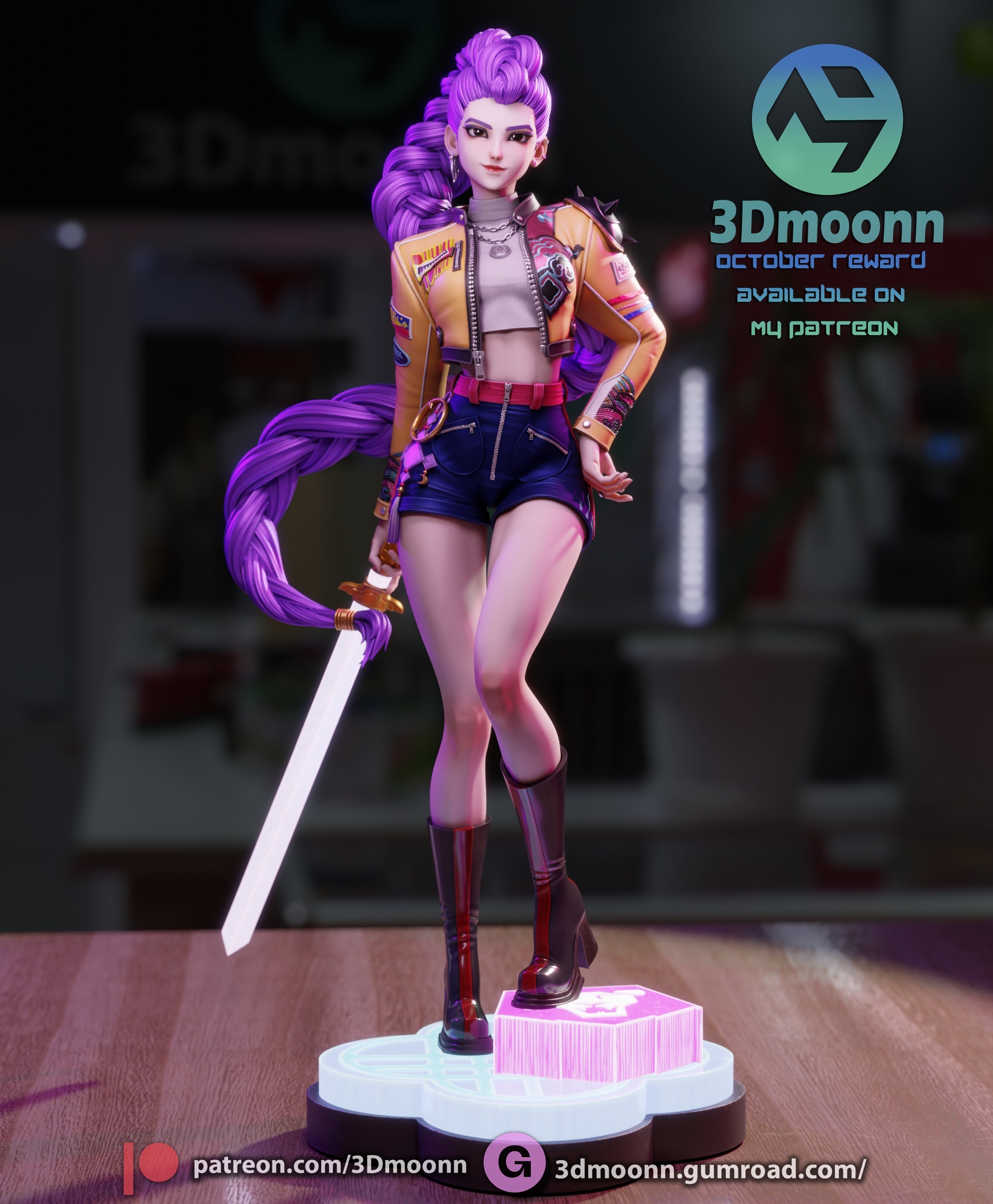 Rumi Action Figure - K-Pop Demon Hunters 1:6 Scale Collectible