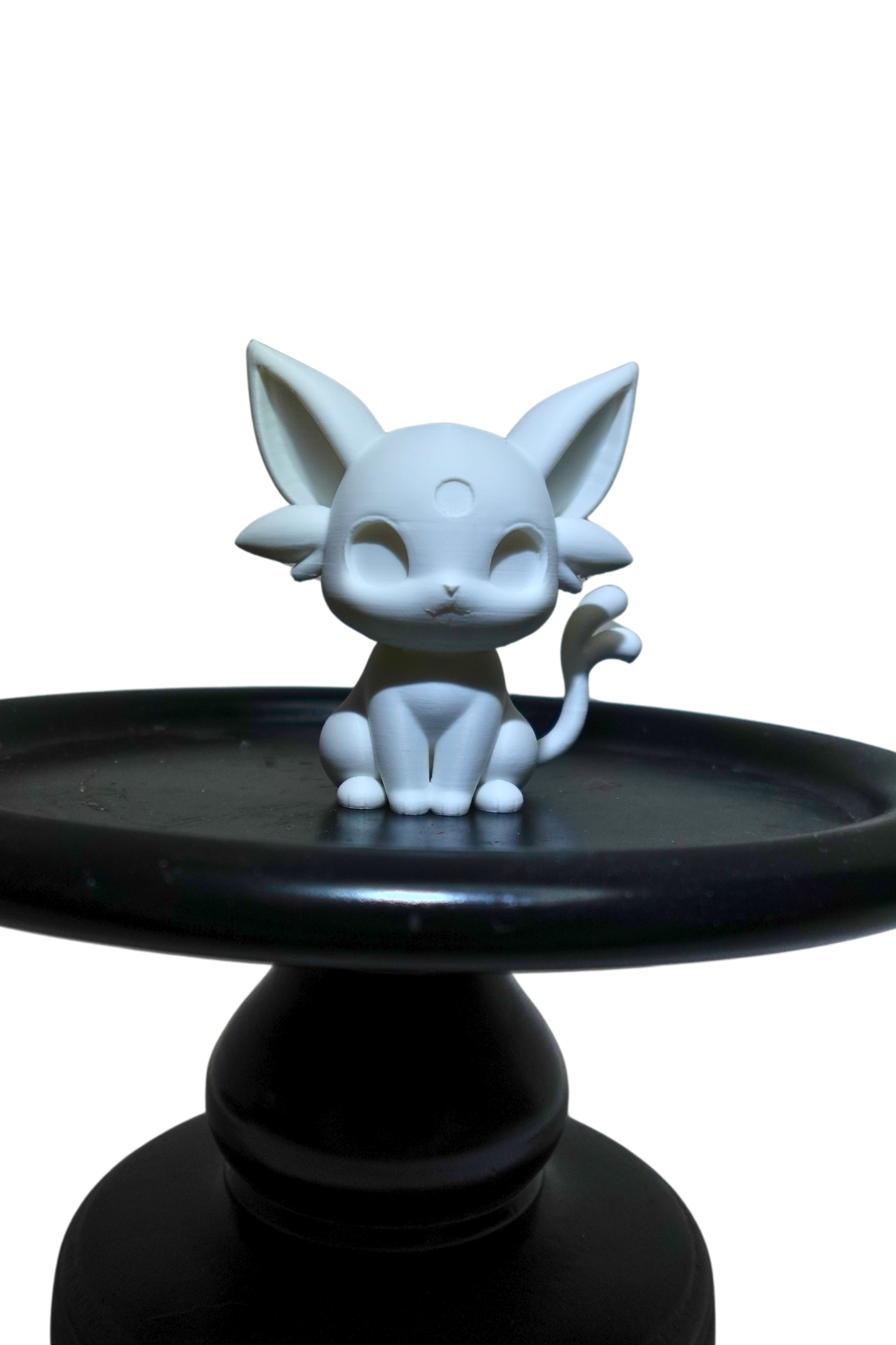 Paintable Eevee and Evolution Chibi Figures