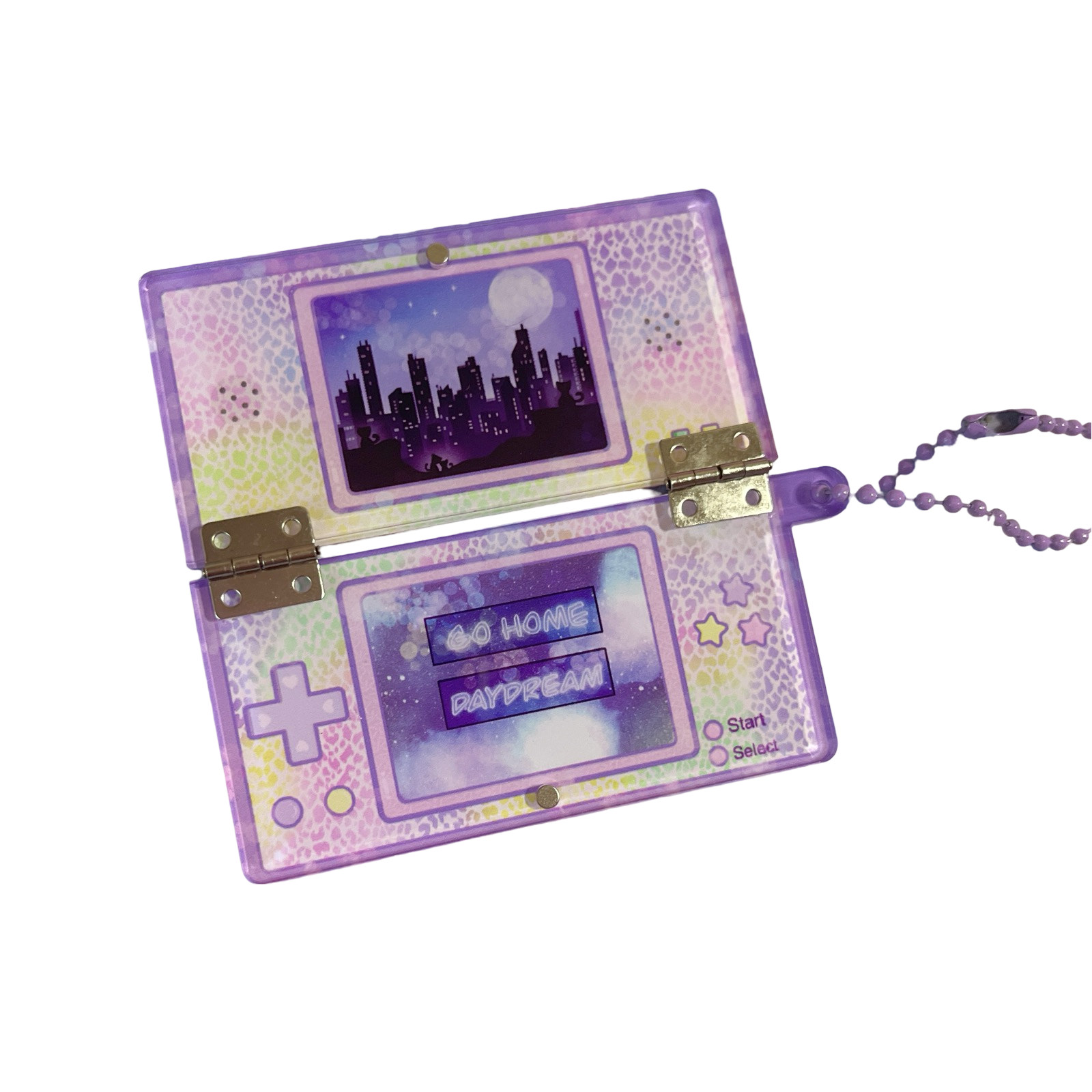 Kitty City Daydreamer Hinged Acrylic Keychain [IMPROVED!]