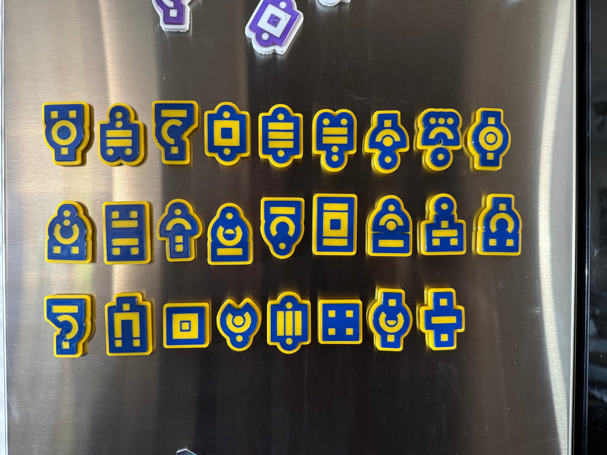 Krakoan Alphabet Refrigerator Magnets