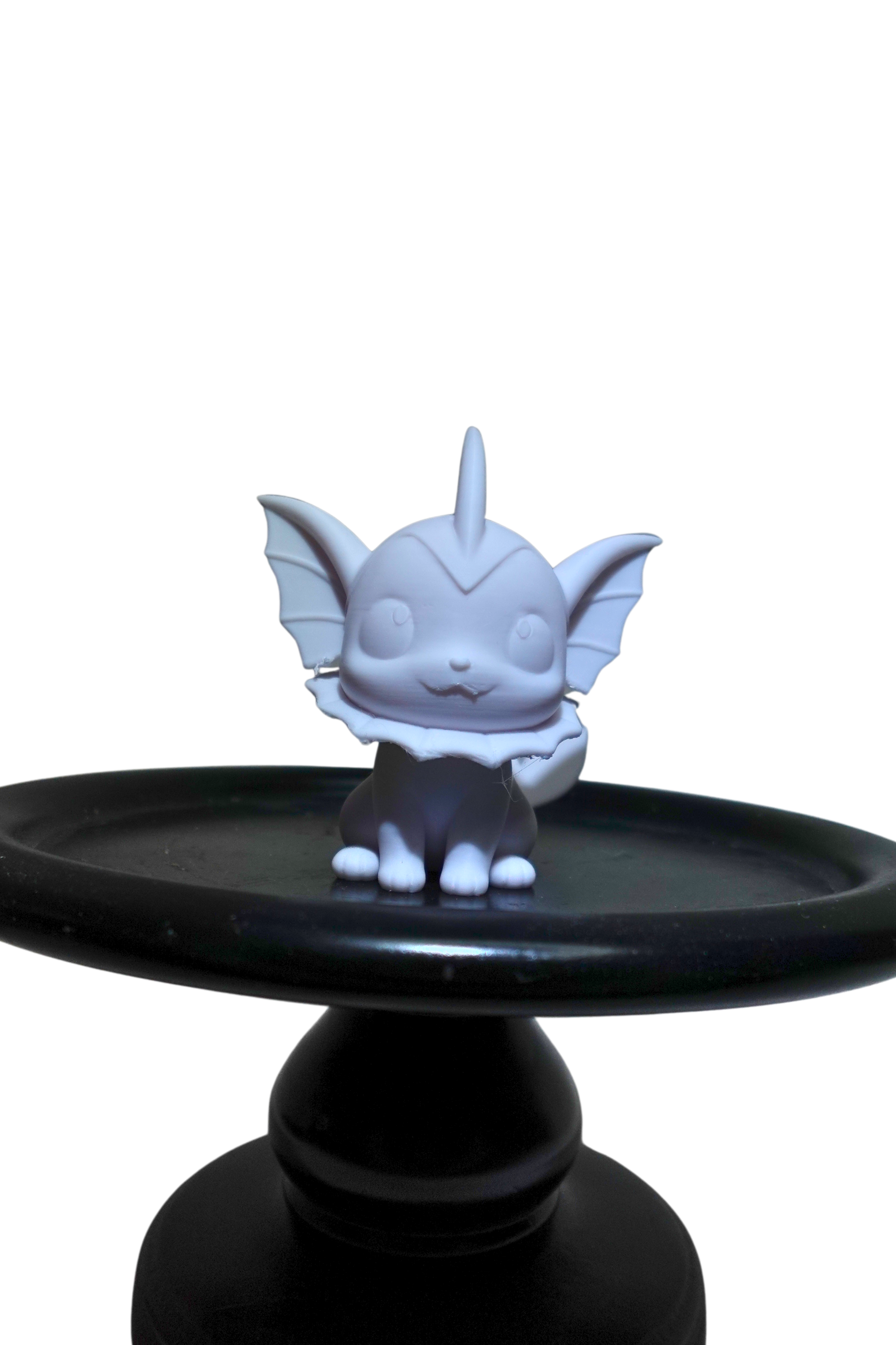 Paintable Eevee and Evolution Chibi Figures