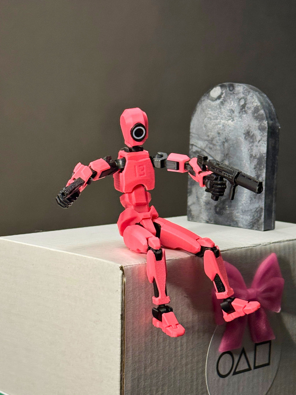 DIY Dummy 13 "Pink Guard" Action Figure Kit - Posable 3D Print