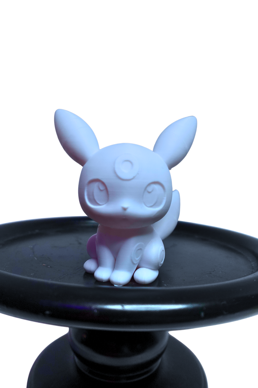 Paintable Eevee and Evolution Chibi Figures