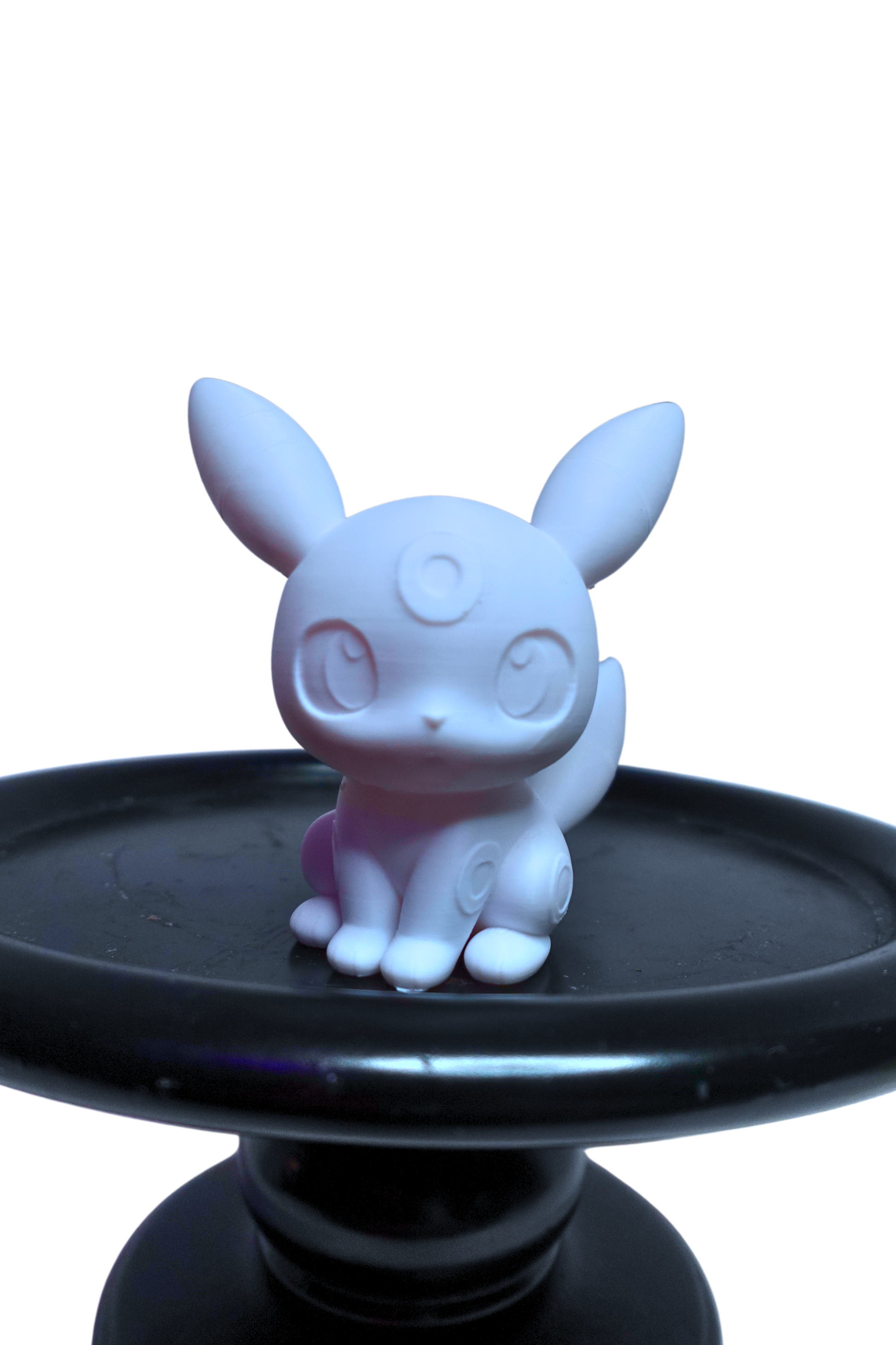Paintable Eevee and Evolution Chibi Figures