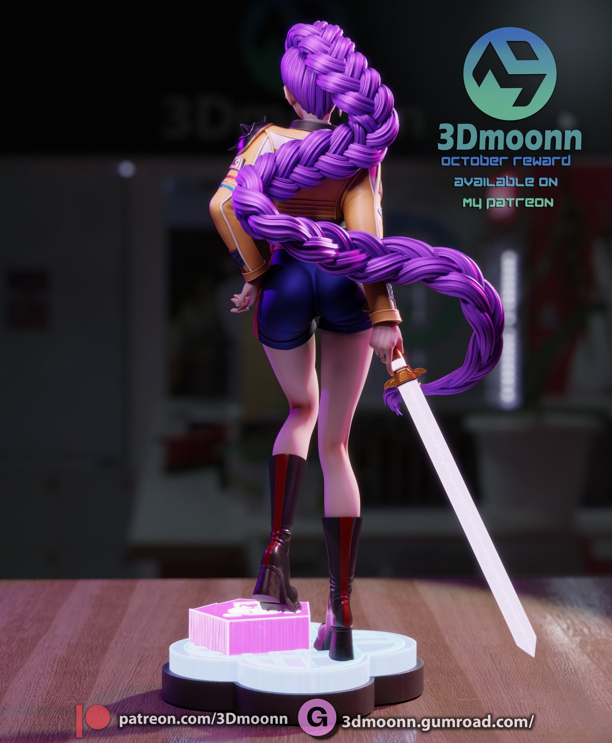 Rumi - K-Pop Demon Hunters - 1:6 Scale