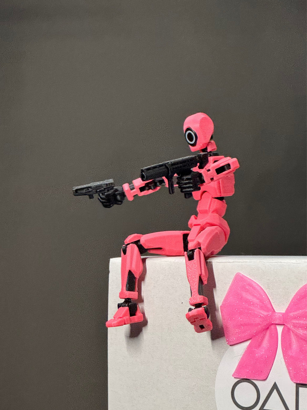 DIY Dummy 13 "Pink Guard" Action Figure Kit - Posable 3D Print