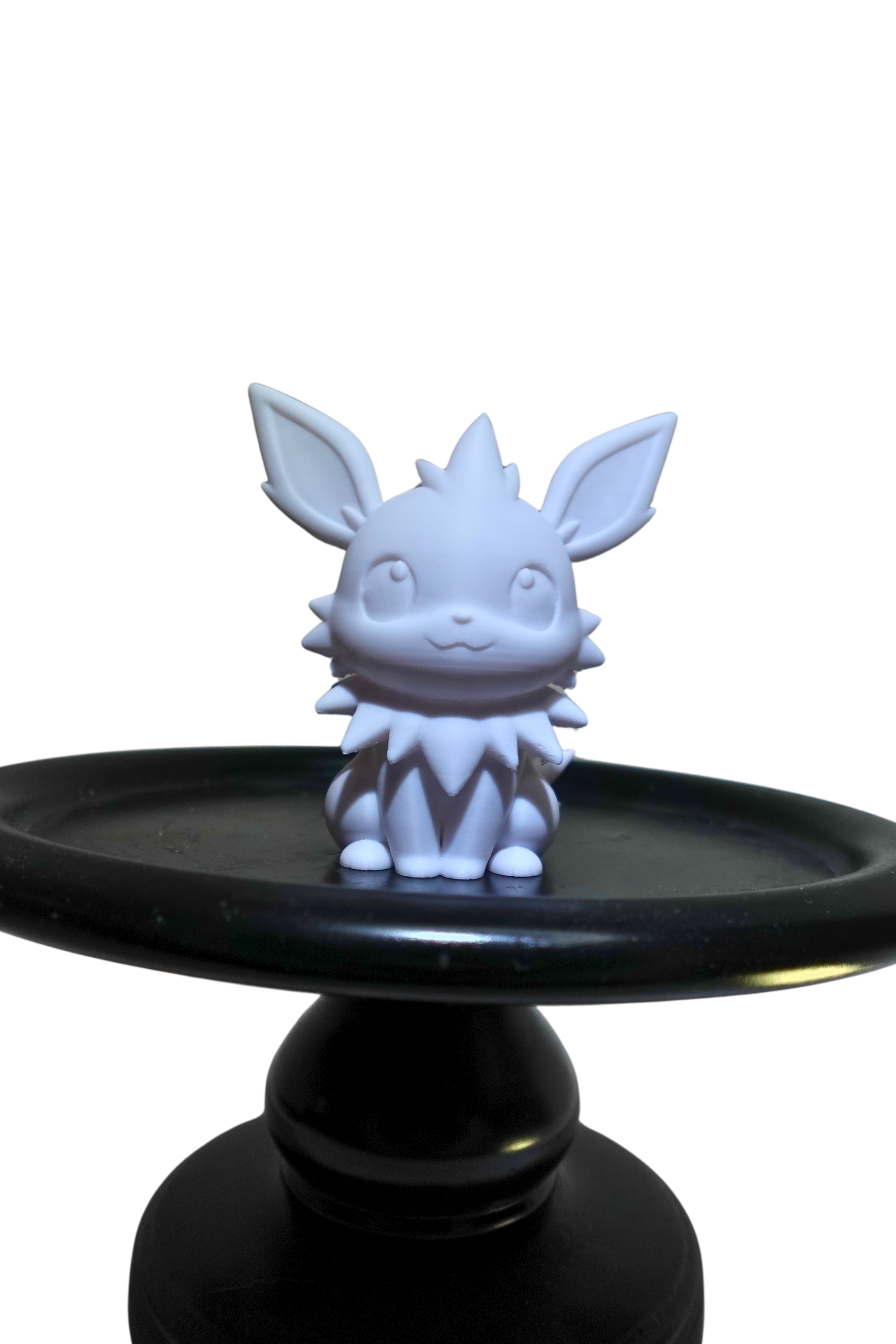 Paintable Eevee and Evolution Chibi Figures