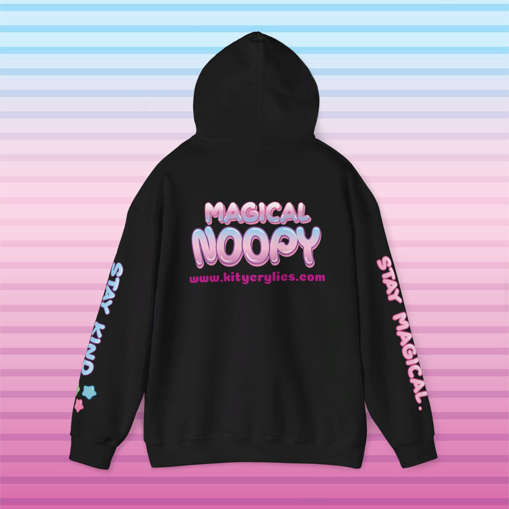 Magical Noopy "Pinky" Hoodie - KityCrylics Unisex Heavy Blend