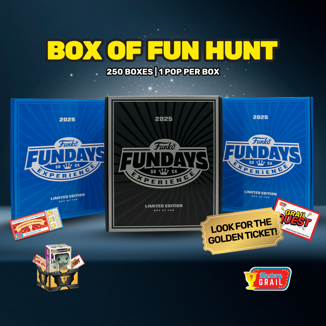 Box of Fun Hunt Mystery Grail - Single Funko Pop Blind Box