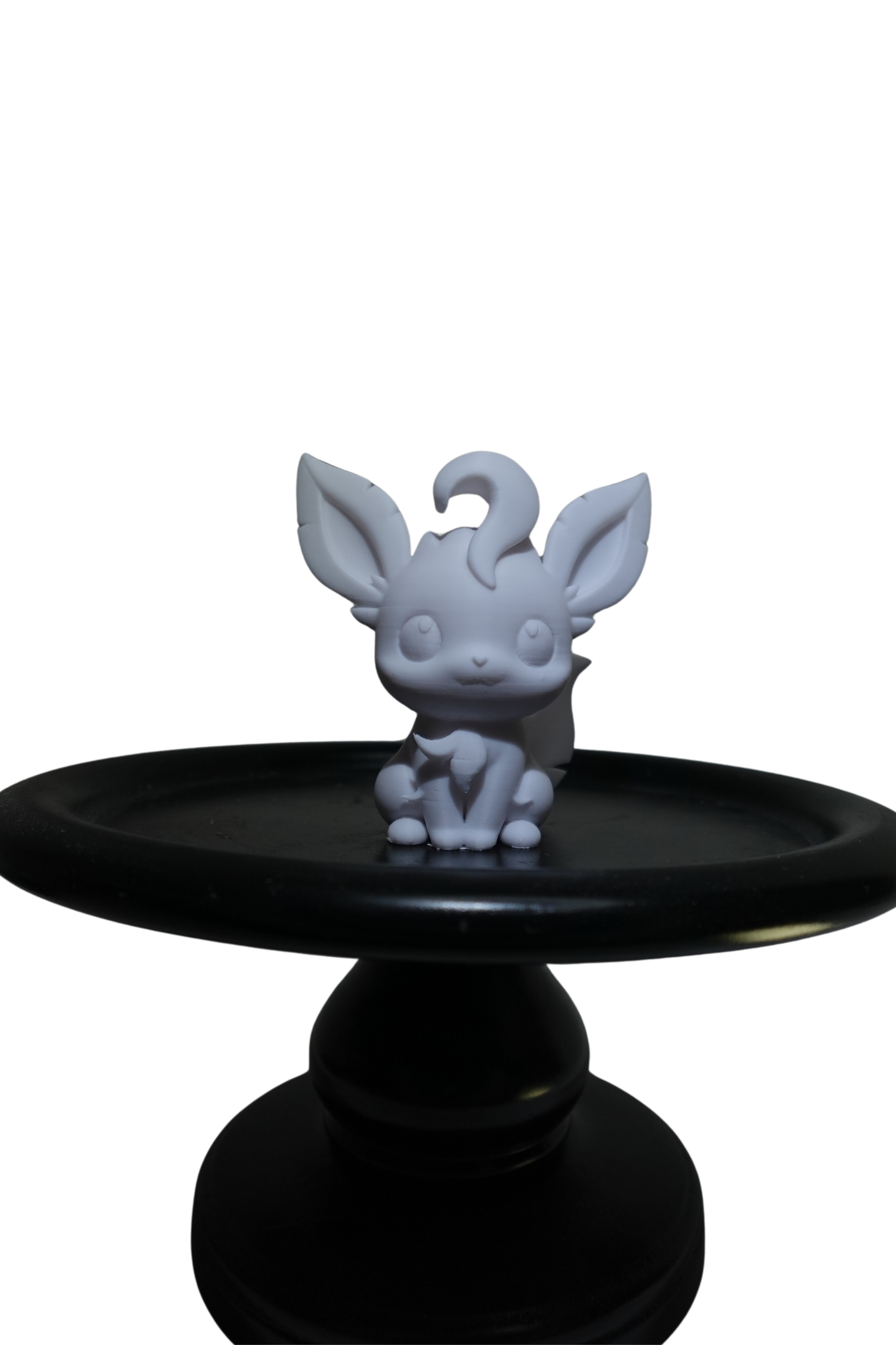 Paintable Eevee and Evolution Chibi Figures
