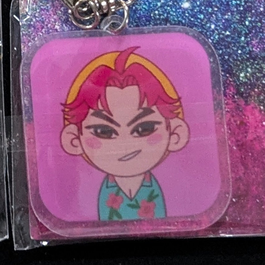 K-Pop Demon Hunters Chibi Acrylic Keychain - Individual Member Series