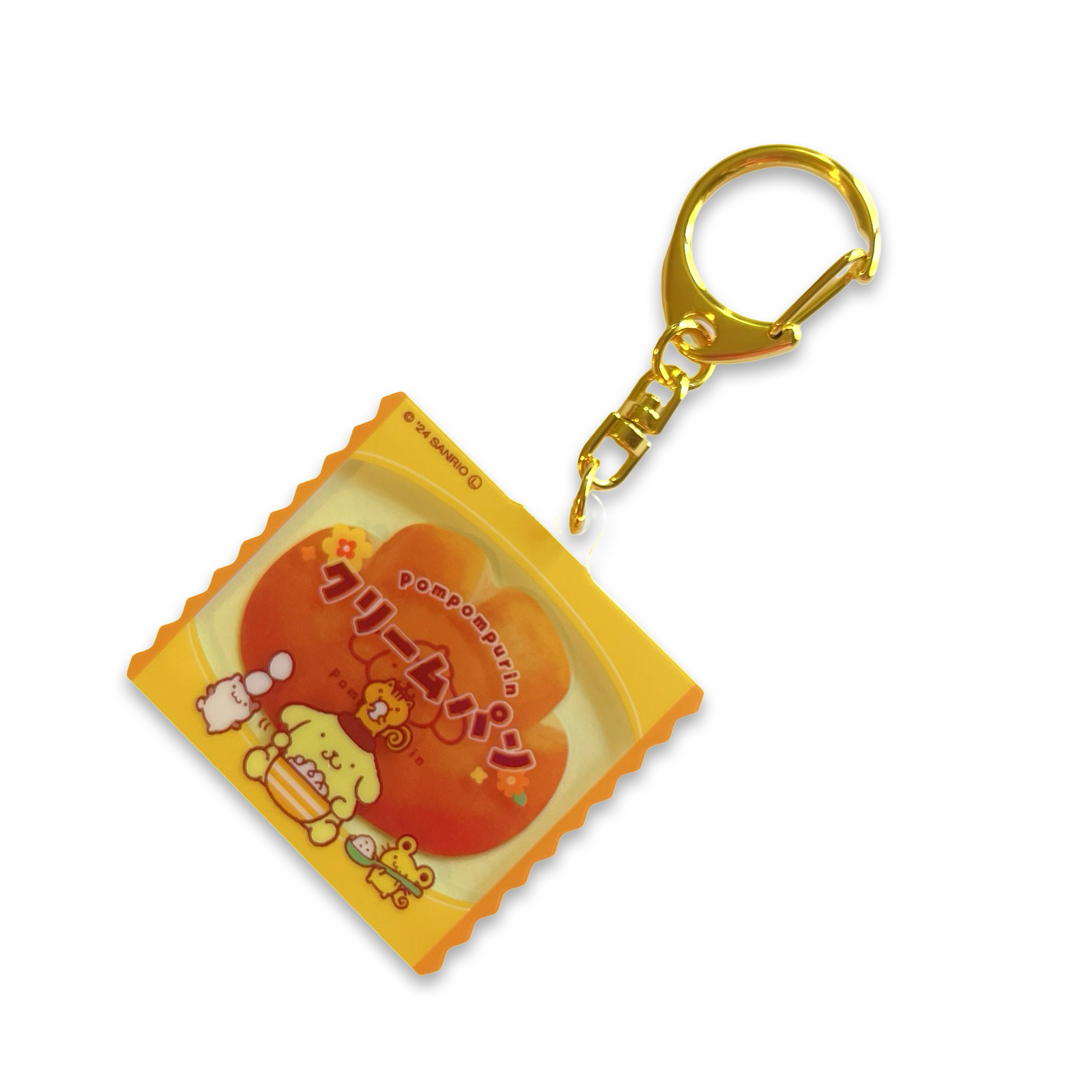 Sanrio Kawaii Bread [PomPomPurin] Acryic Keychain - SALE