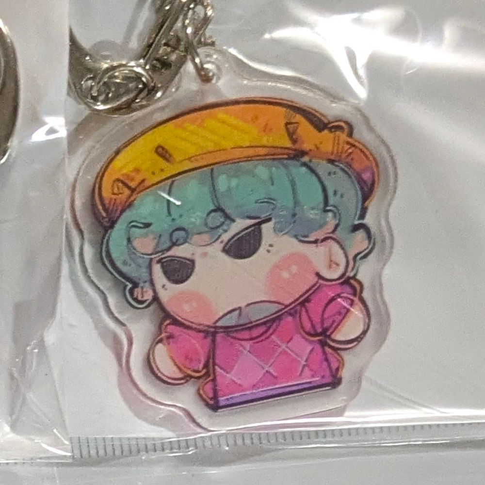 K-Pop Demon Hunters Chibi Acrylic Keychain - Series 1