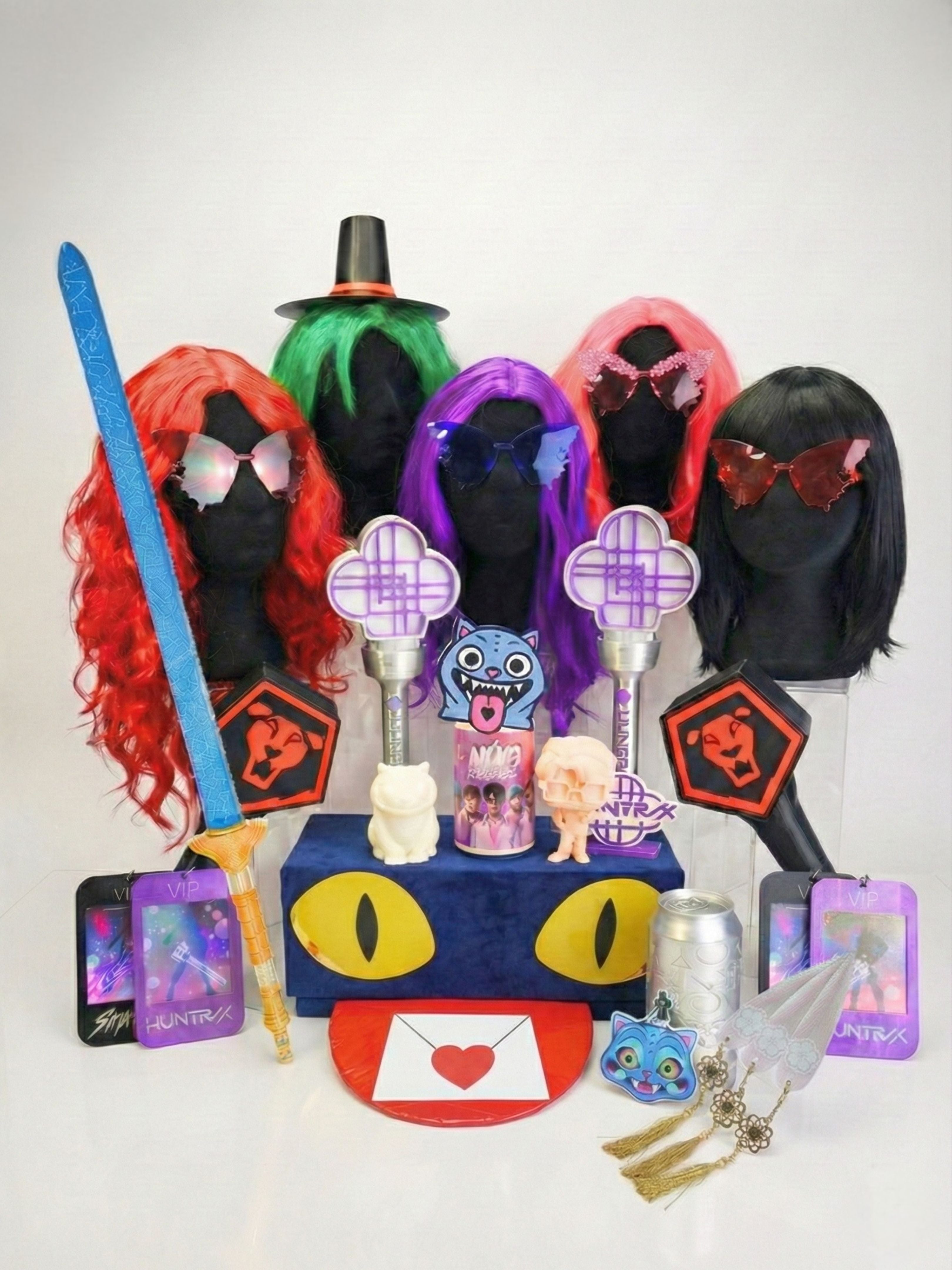 K-pop Demon Hunter's Honmoon Mystery Loot Bundle - Exclusive Cosplay Props & Collectibles