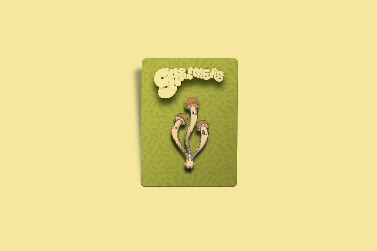 Shroomers Mushroom Enamel Pin Blind Bag