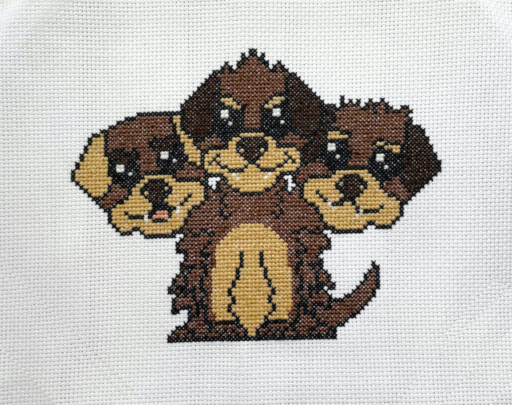Cerberus Counted Cross Stitch Kit - Greek Myths Collection DIY