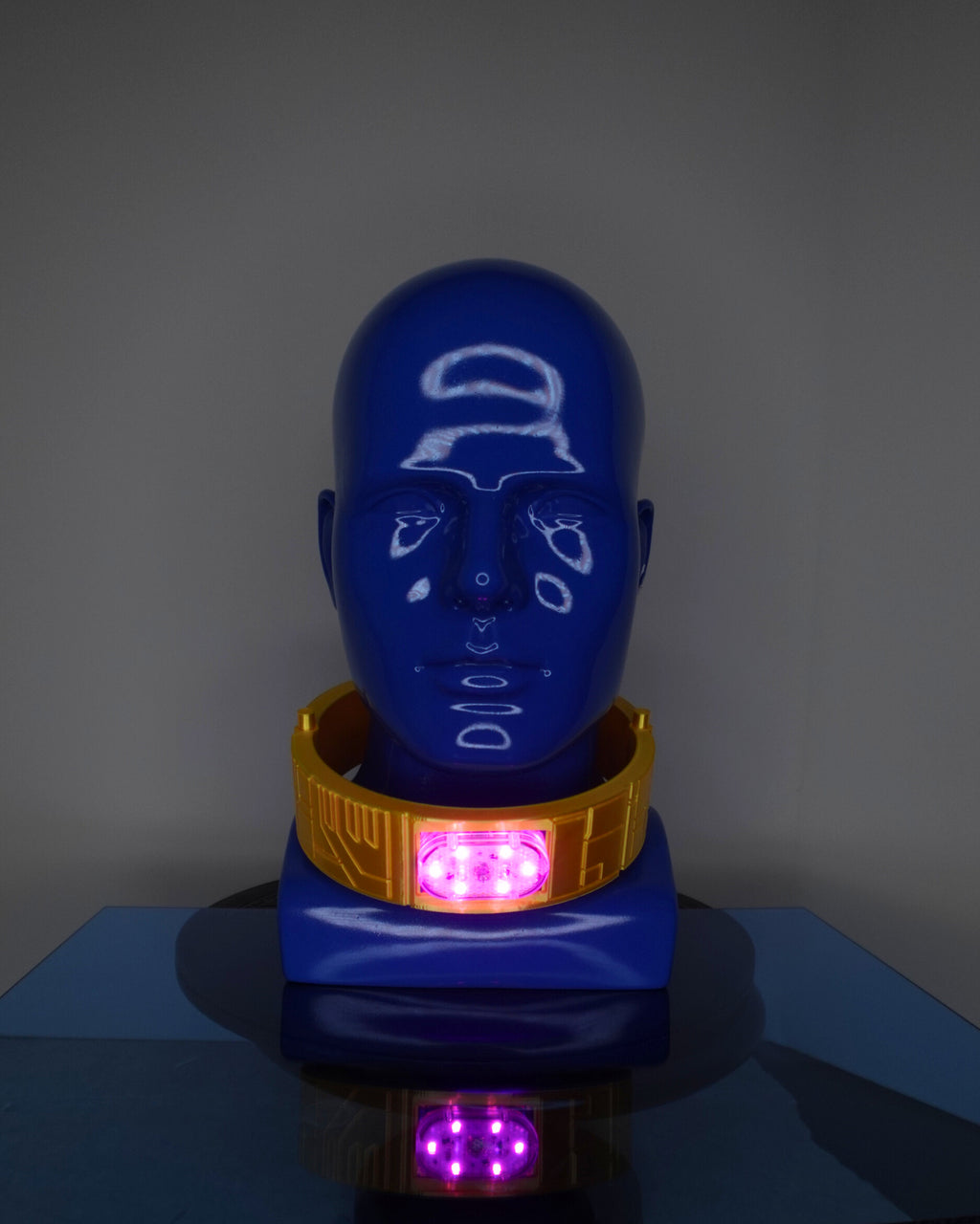 Cosplay Inhibitor Rings Mutant Inhibitor Collar | Light-Up Cosplay Prop | 97' Animated Replica ...