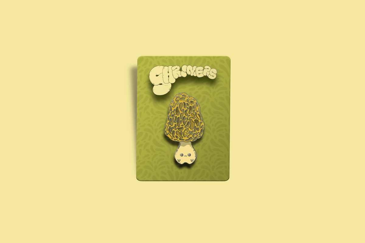 Shroomers Mushroom Enamel Pin Blind Bag