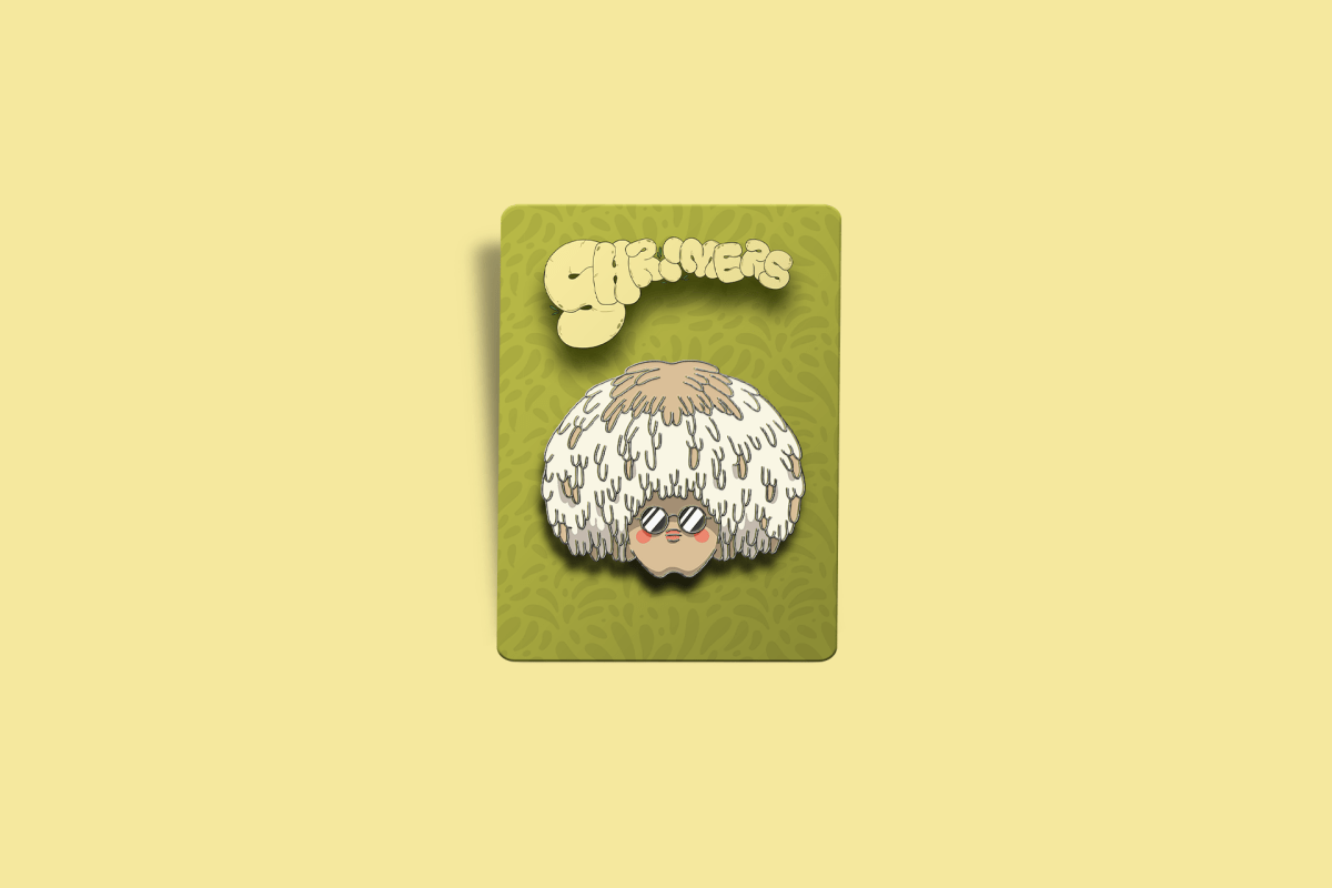 Shroomers Mushroom Enamel Pin Blind Bag