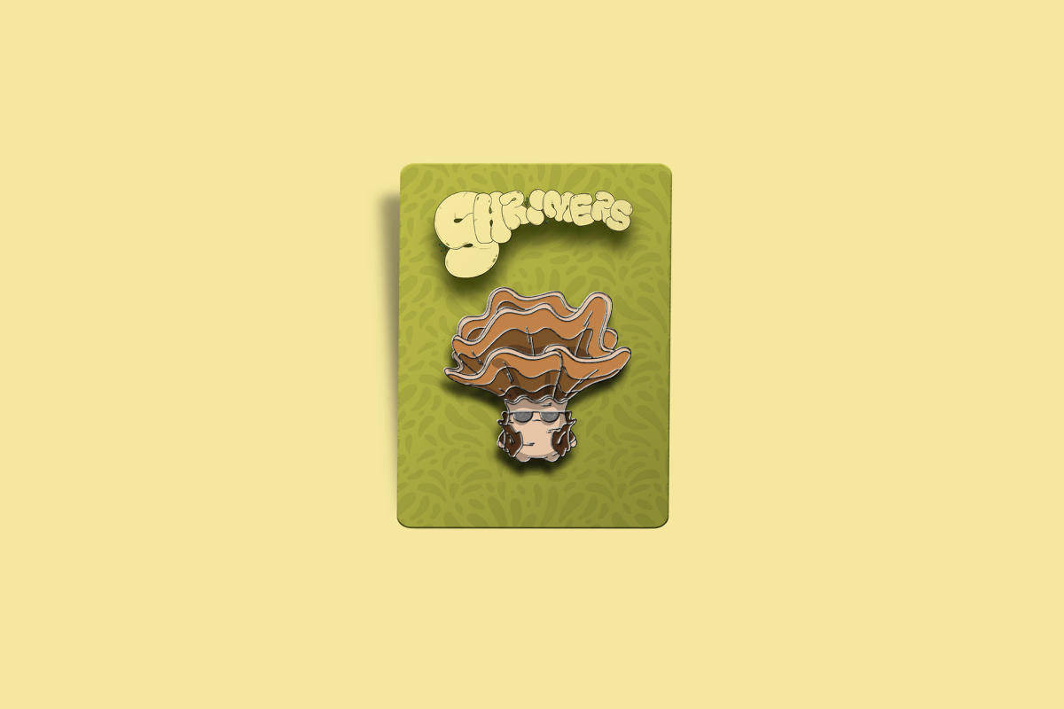 Shroomers Mushroom Enamel Pin Blind Bag