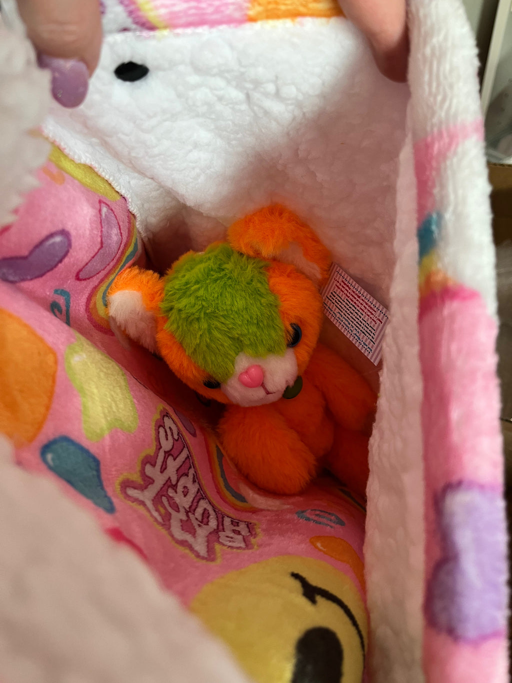 My Back Hurts [PINK] Jumbo Blanket Hoodie