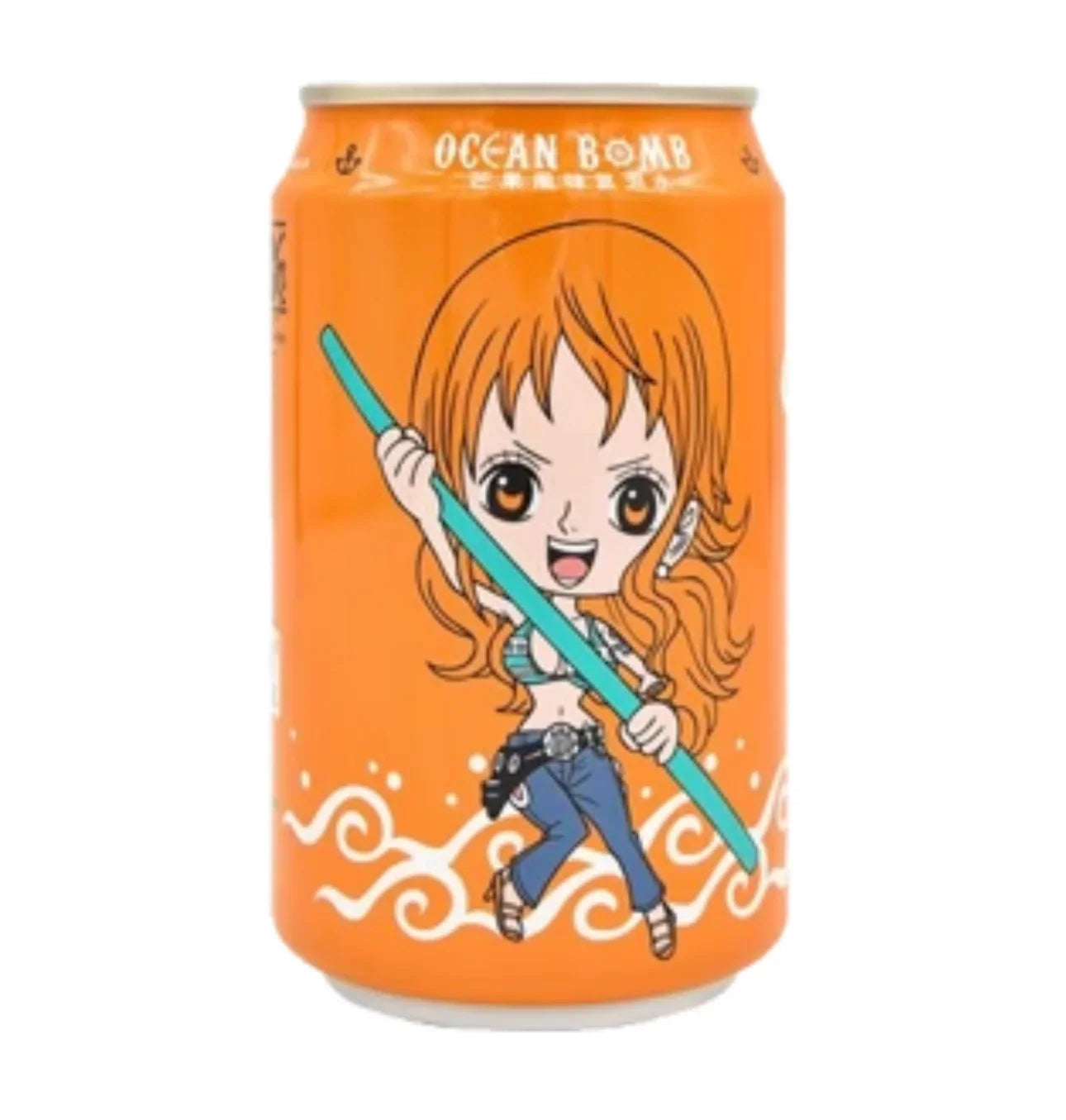 Ocean Bomb One Piece Sparkling Water Nami Mango Flavor (330ml) (Taiwan)