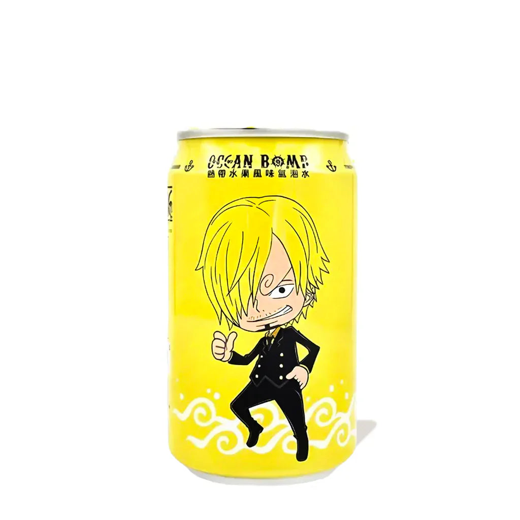 Ocean Bomb One Piece Sparkling Water Sanji Tropical Fruit Flavor (330ml) (Taiwan)