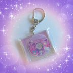 Sanrio "Mini CD" Laserdisc Keychain - Blind Bag Mystery Collectible