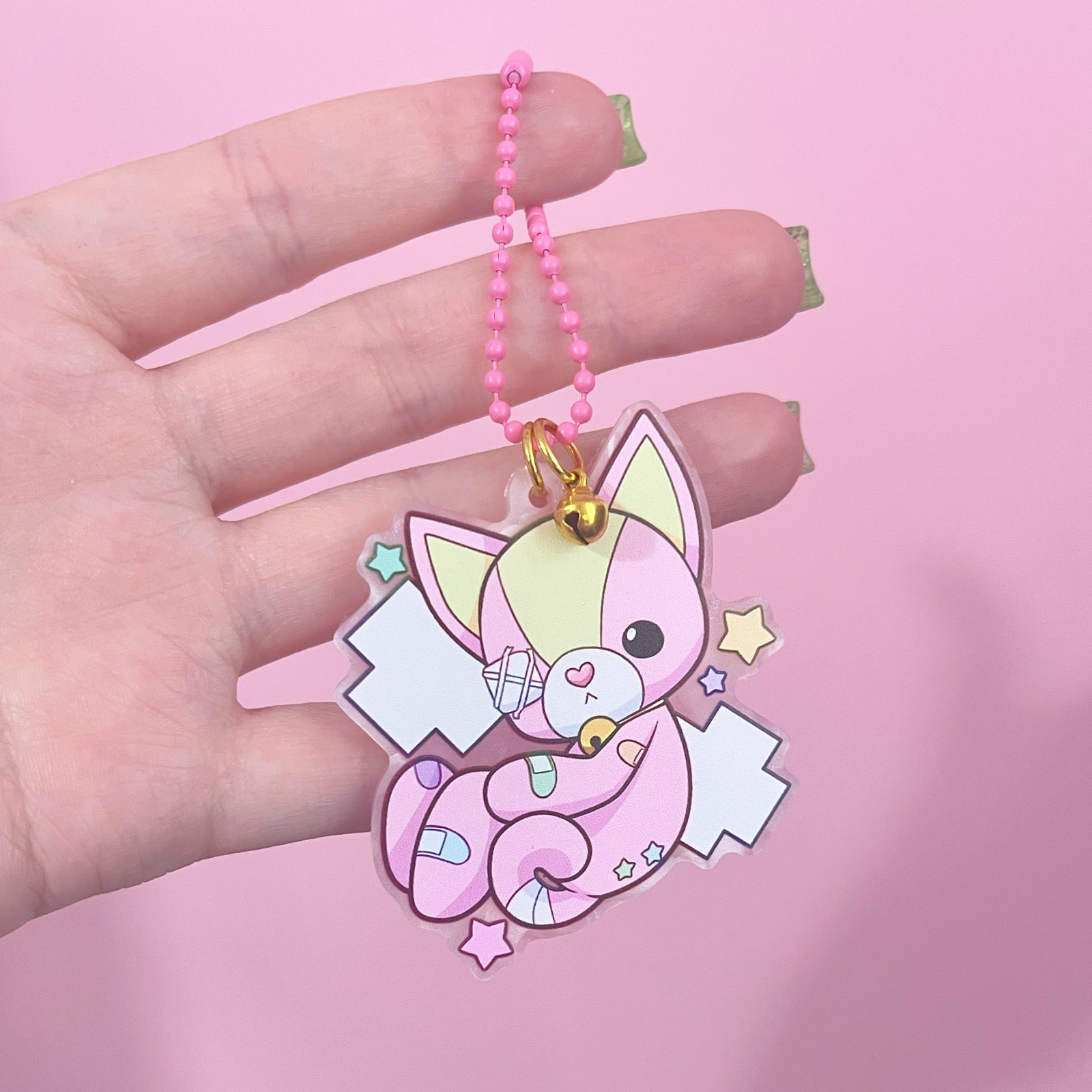 Recovery Magical Noopy Acrylic Keychain [PINK]