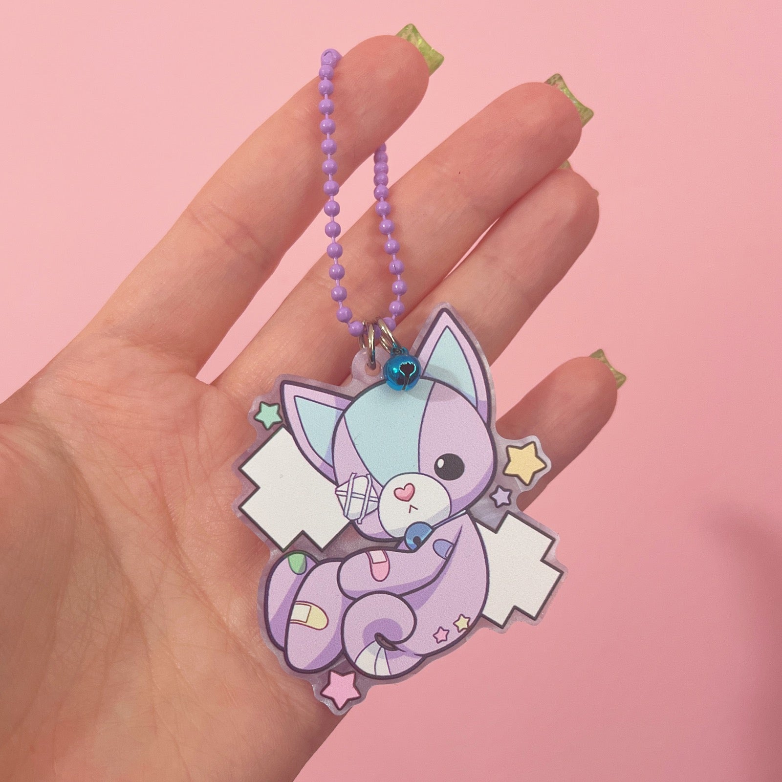 Recovery Magical Noopy Acrylic Keychain [PURPLE]