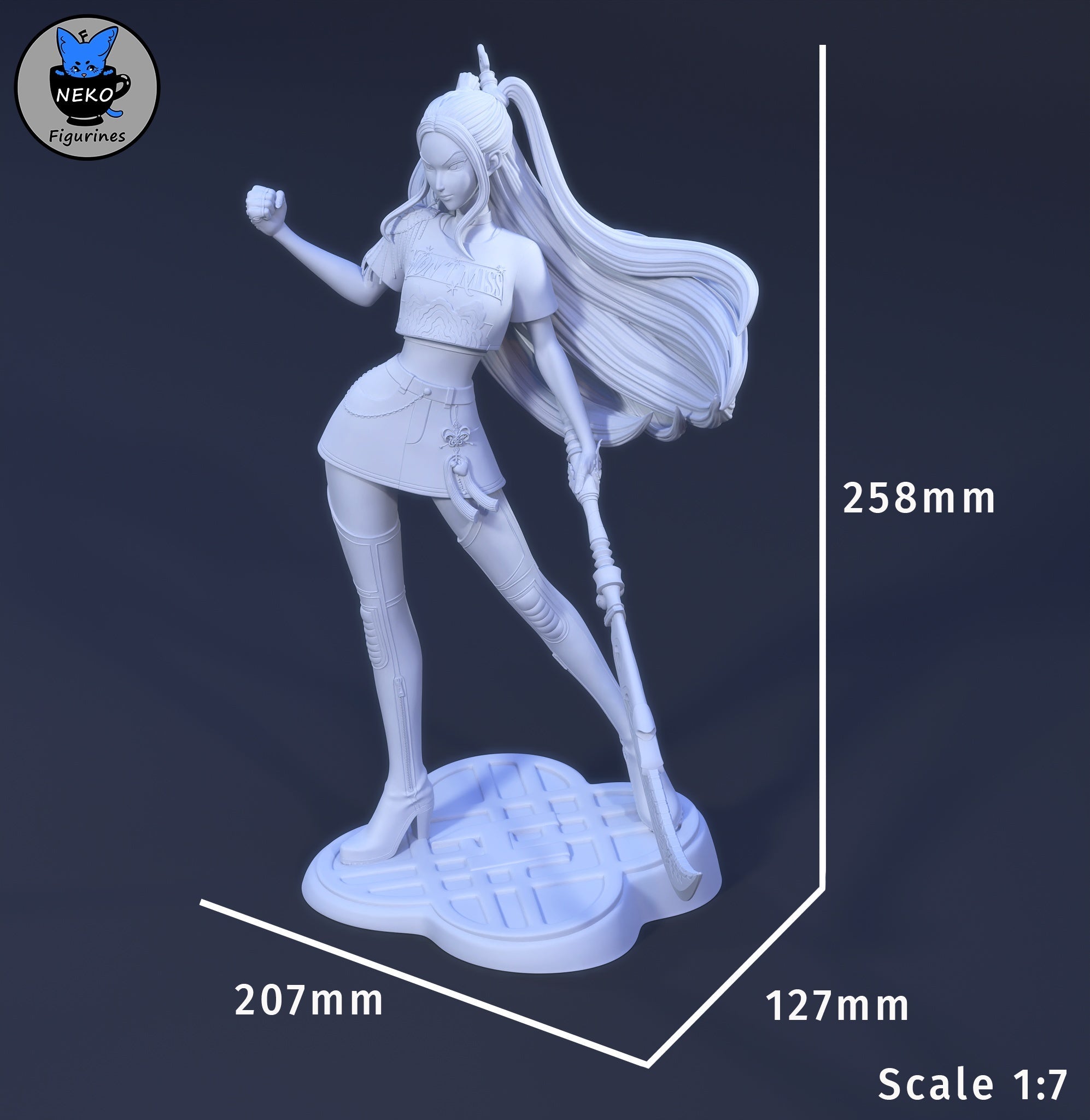 Mira Action Figure - K-Pop Demon Hunters 1:7 Scale Collectible