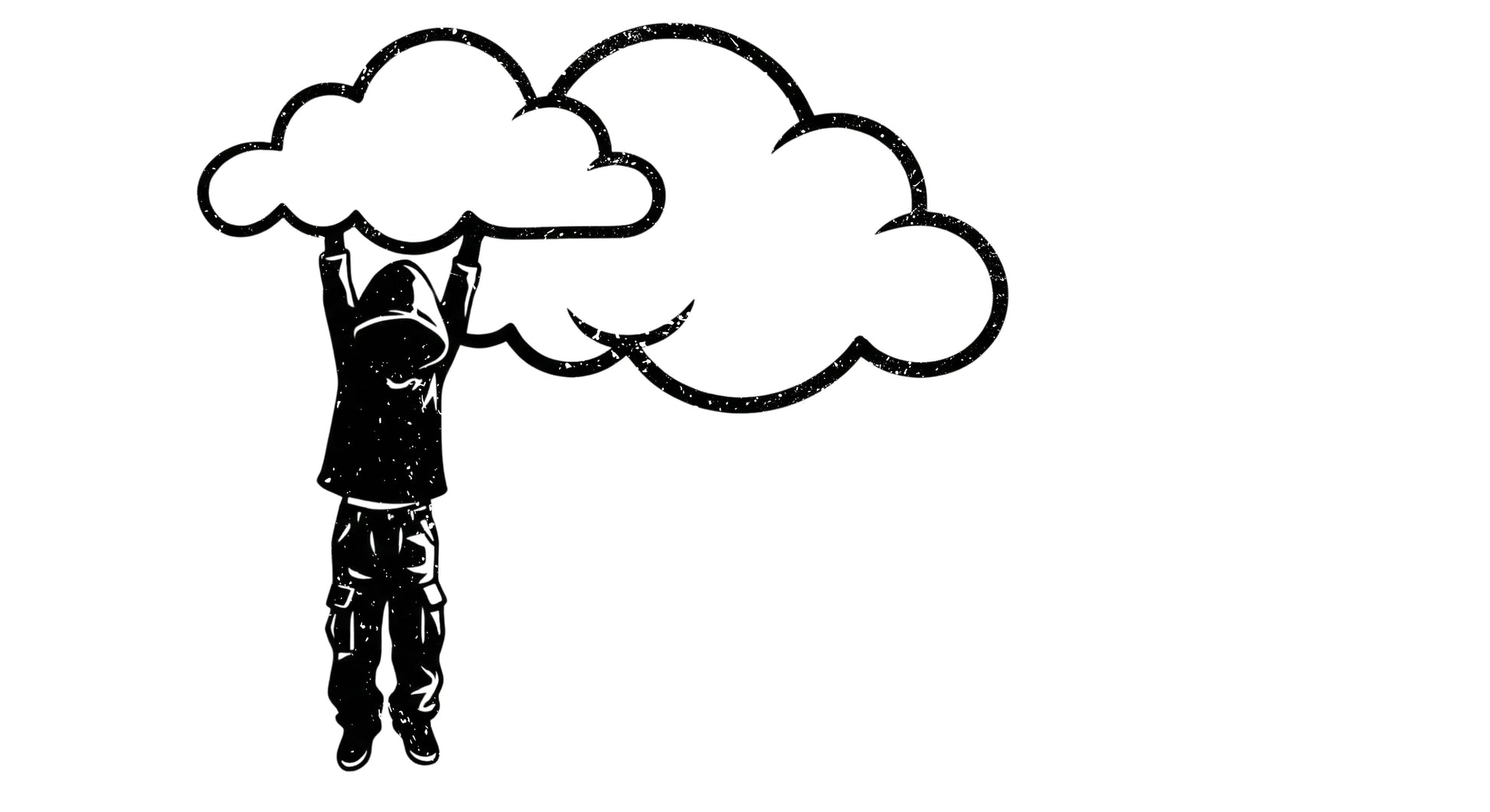 Cloud Hanger Streetwear Graphic Tee - Men’s box tee