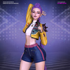 Rumi Action Figure - K-Pop Demon Hunters 1:10 Scale Collectible