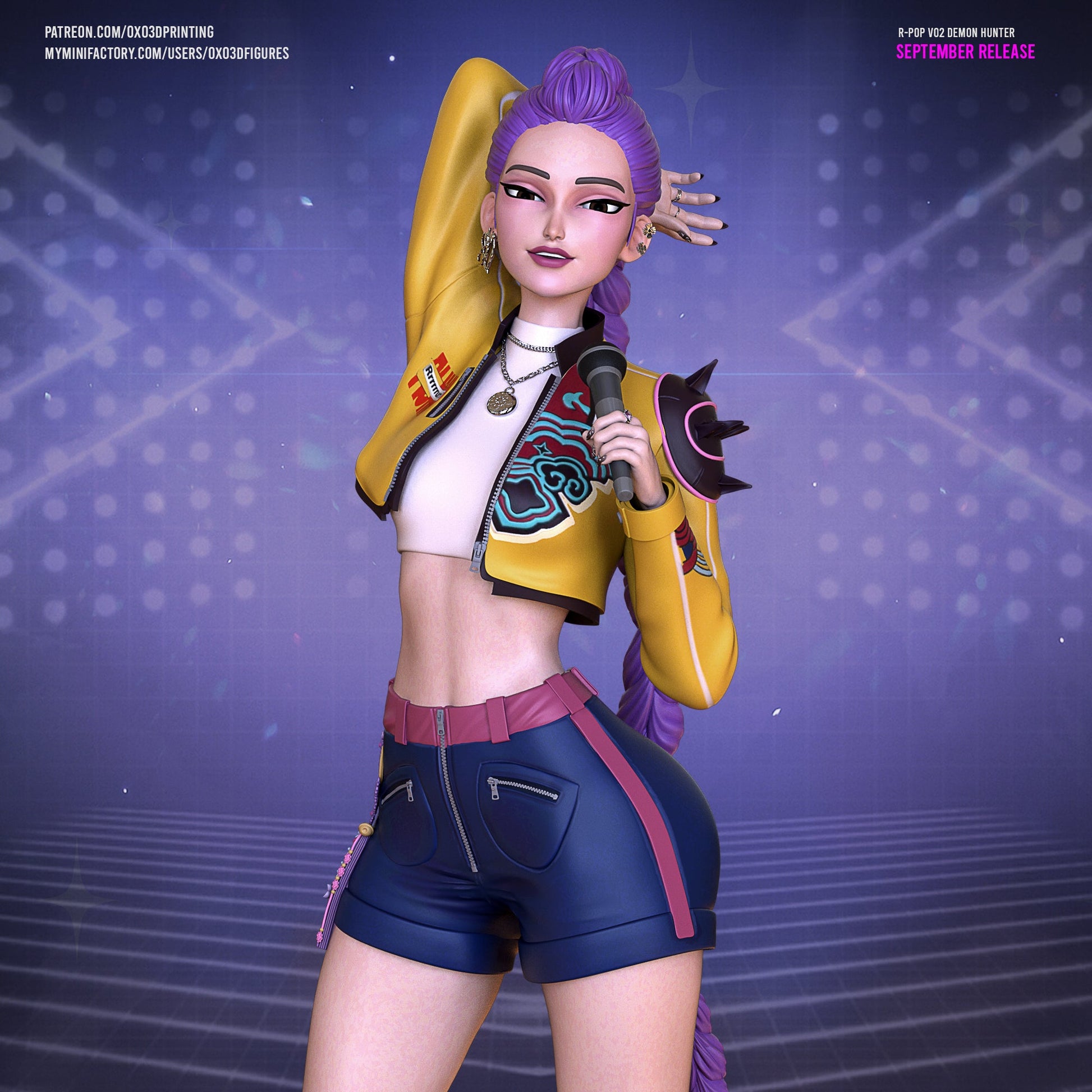 Rumi - Original Outfit - K-Pop Demon Hunters - 1:10 Scale Figure