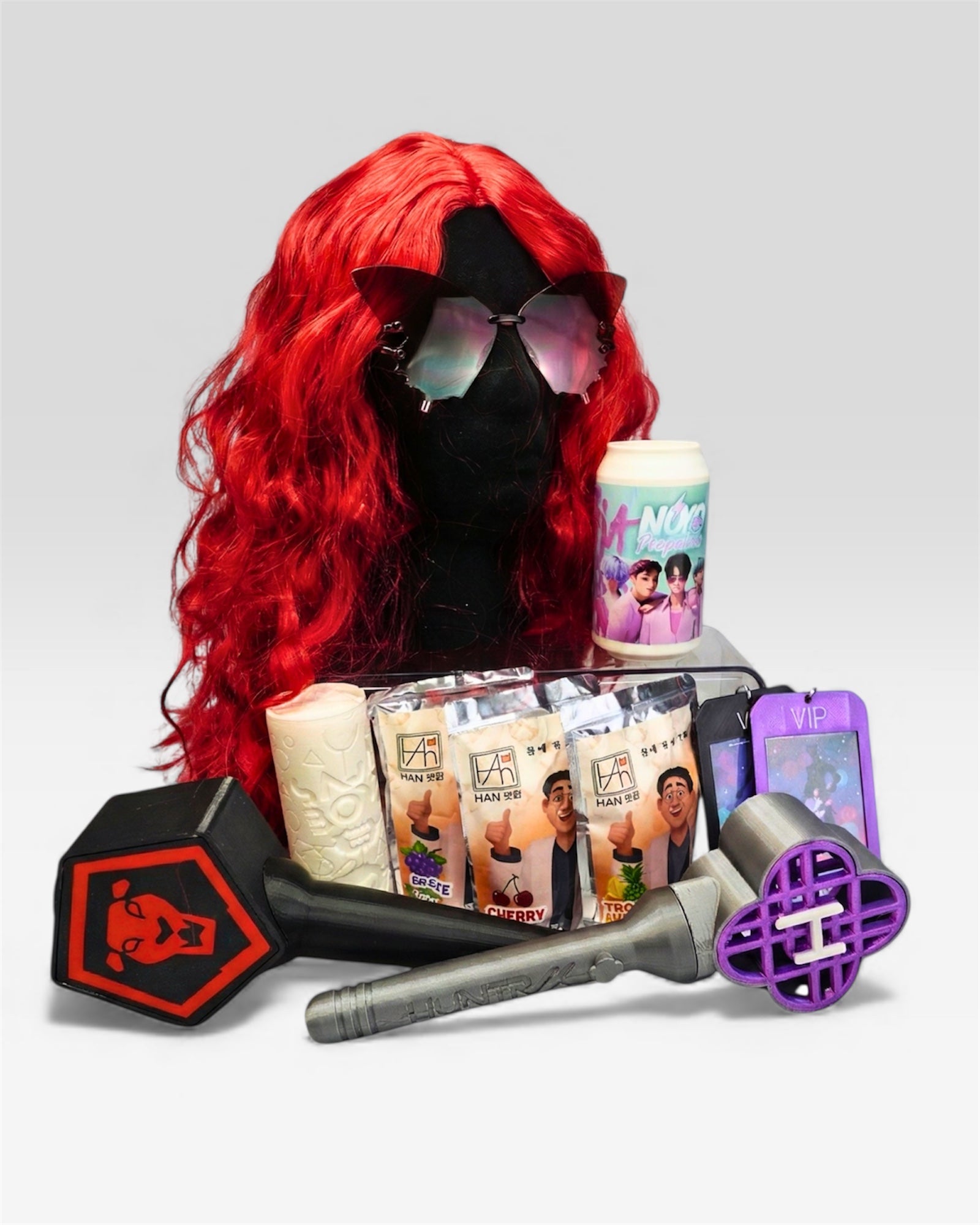 K-pop Demon Hunter's Honmoon Mystery Loot Bundle - Exclusive Cosplay Props & Collectibles