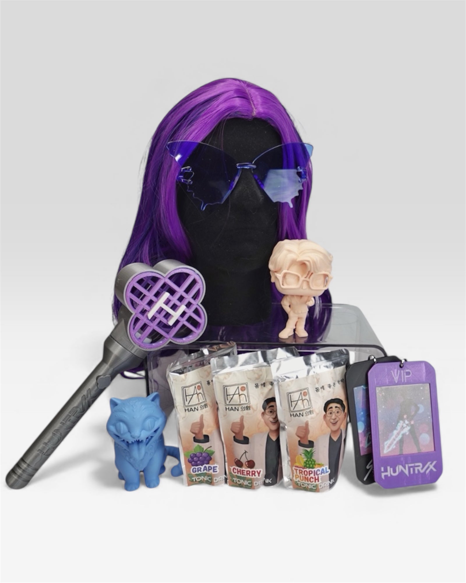 K-pop Demon Hunter's Honmoon Mystery Loot Bundle - Exclusive Cosplay Props & Collectibles