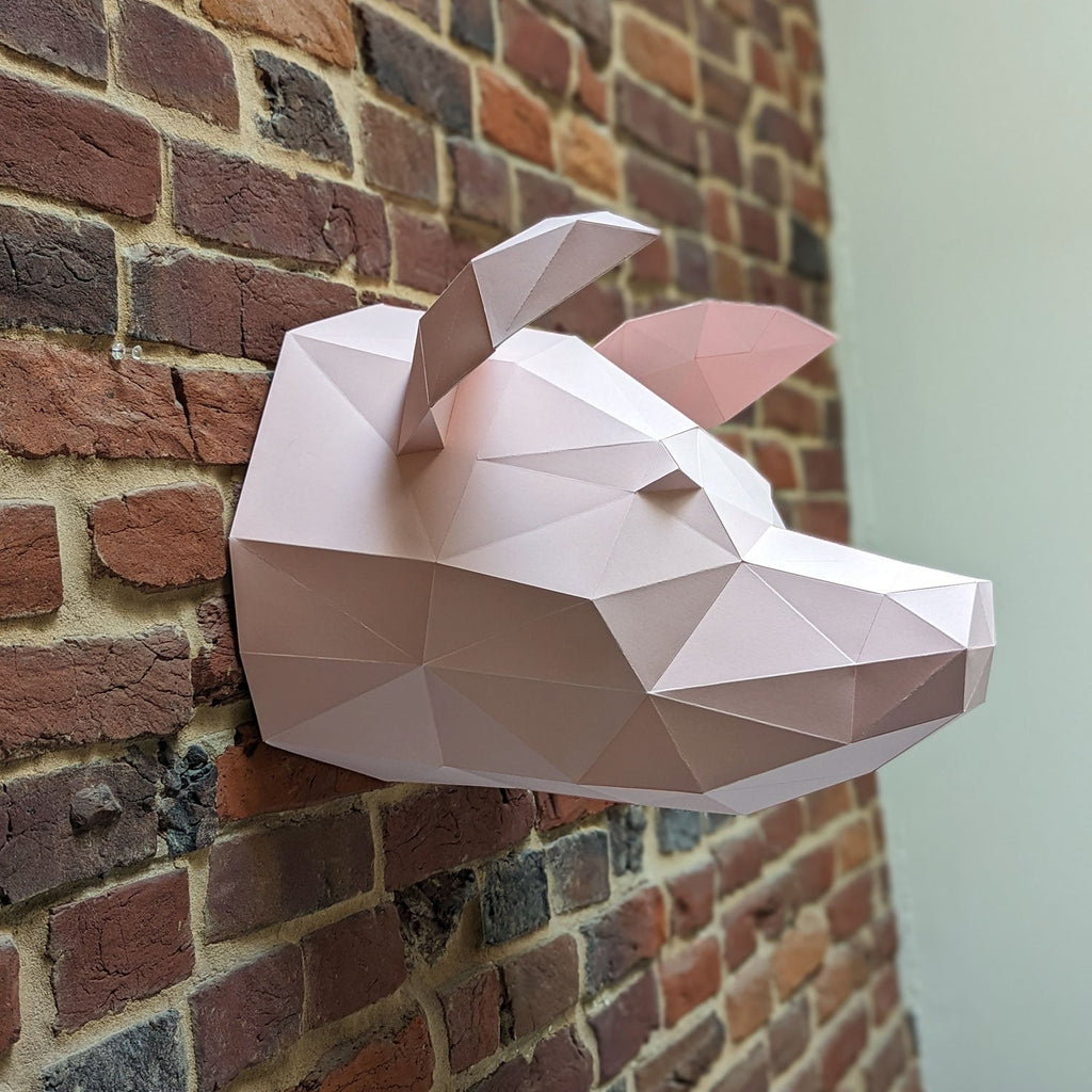 Wesley the Pig | DIY Papercraft Kit