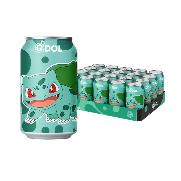 QDol Pokémon Grape Sparkling Water (330ml)(China)