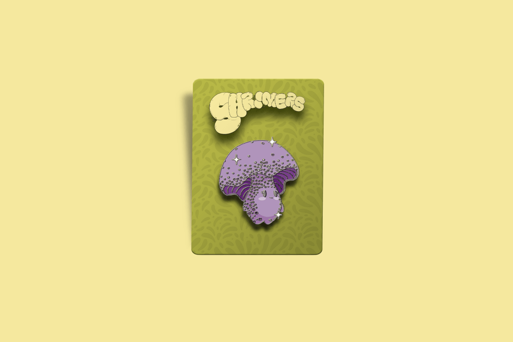 Shroomers Mushroom Enamel Pin Blind Bag