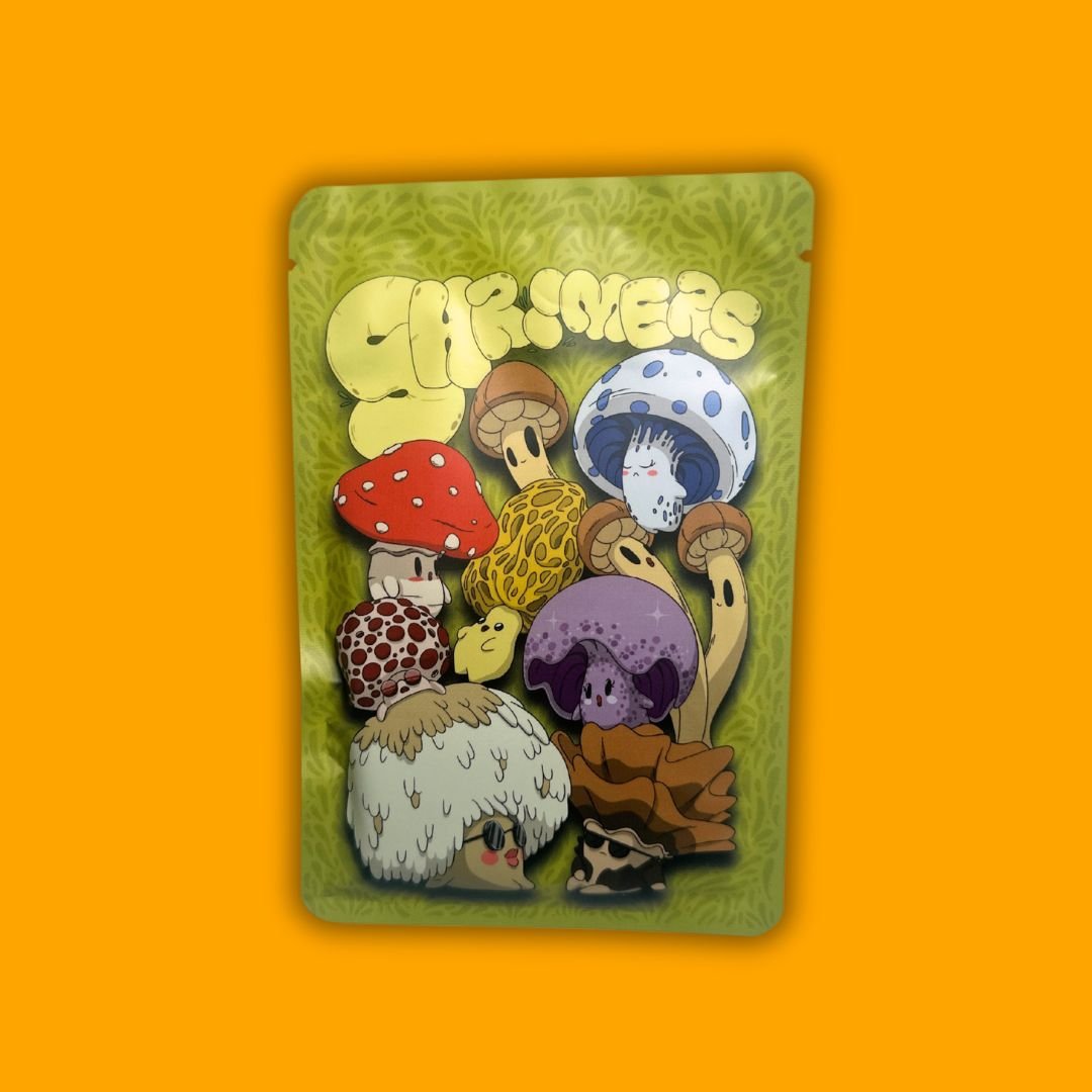 Shroomers Mushroom Enamel Pin Blind Bag