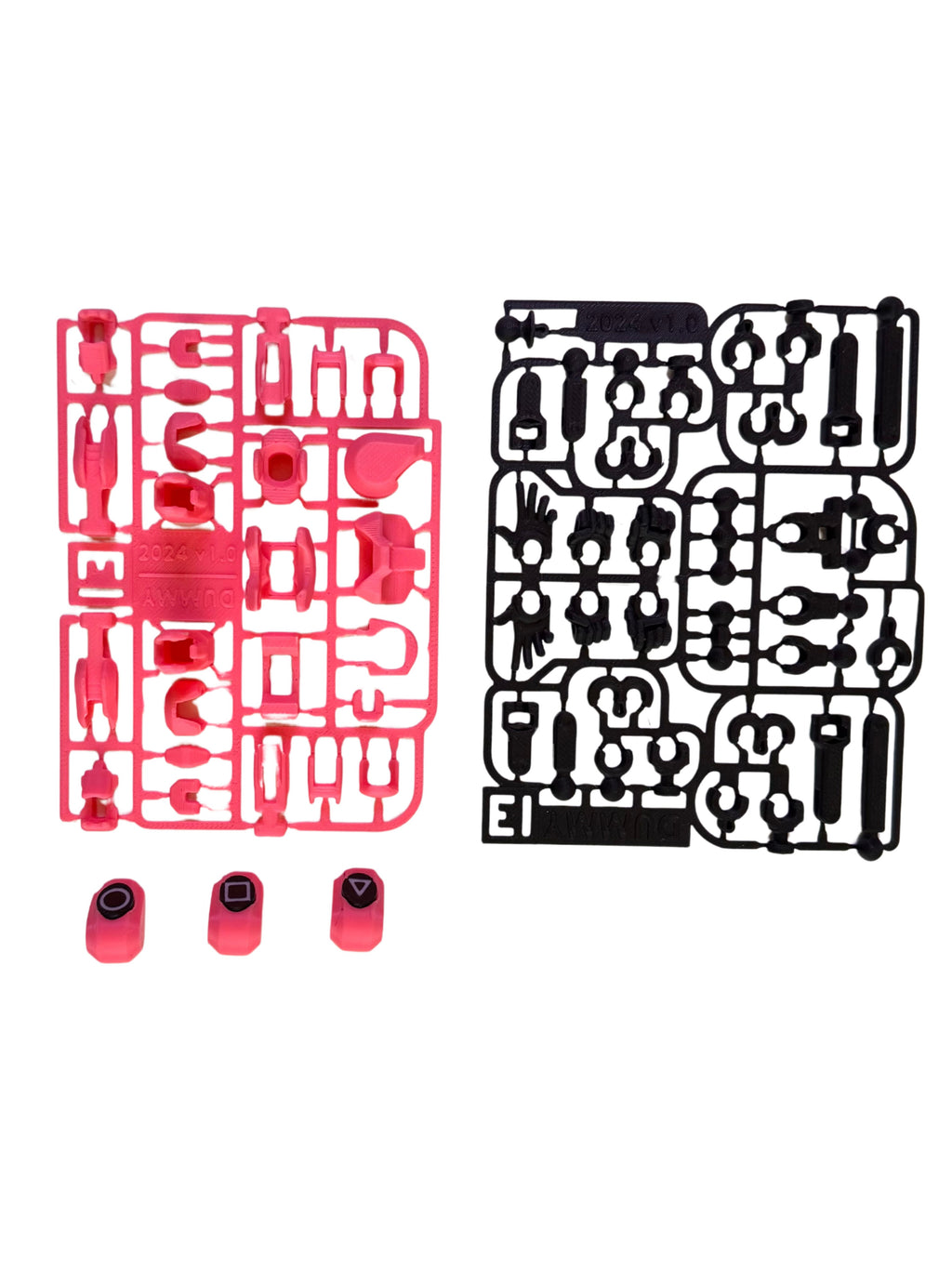 DIY Dummy 13 "Pink Guard" Action Figure Kit - Posable 3D Print