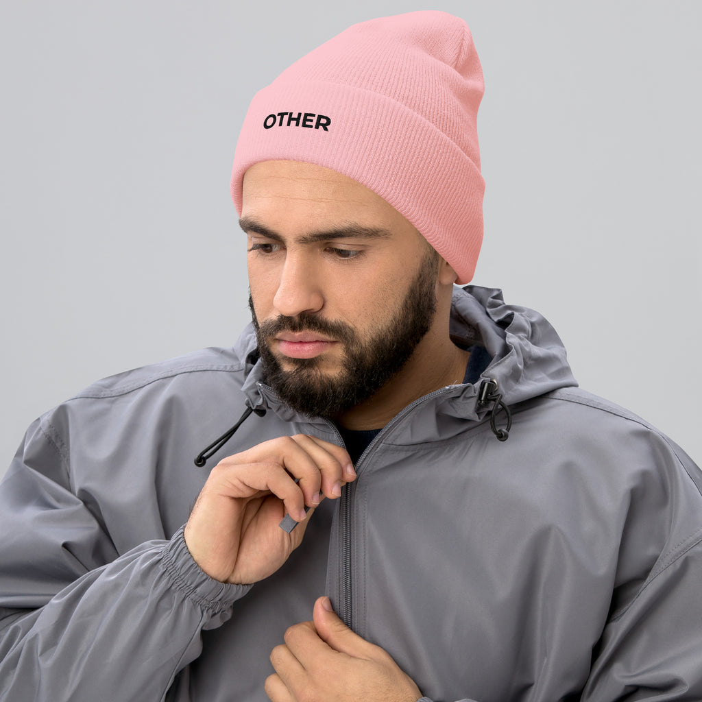 My OTHER Cuffed Beanie - Embroidered Streetwear Essential