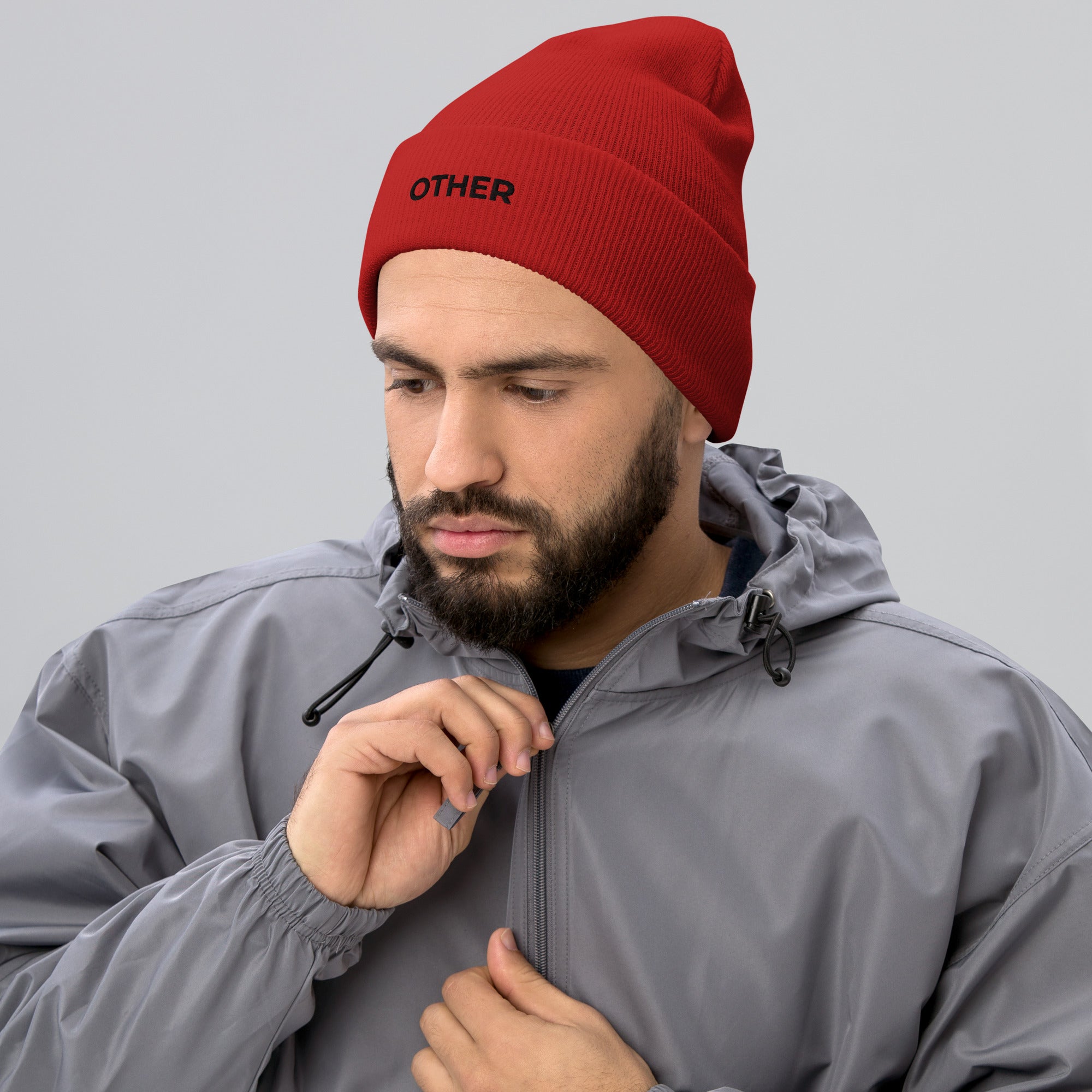 My OTHER Cuffed Beanie - Embroidered Streetwear Essential